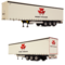 Pacton curtainsider trailer MF design